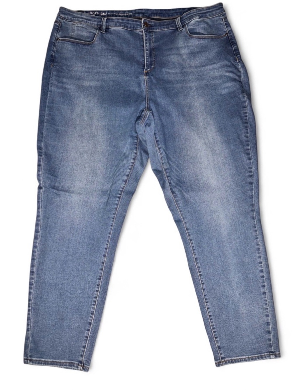 Women's Blue Stretch Slim Jeans